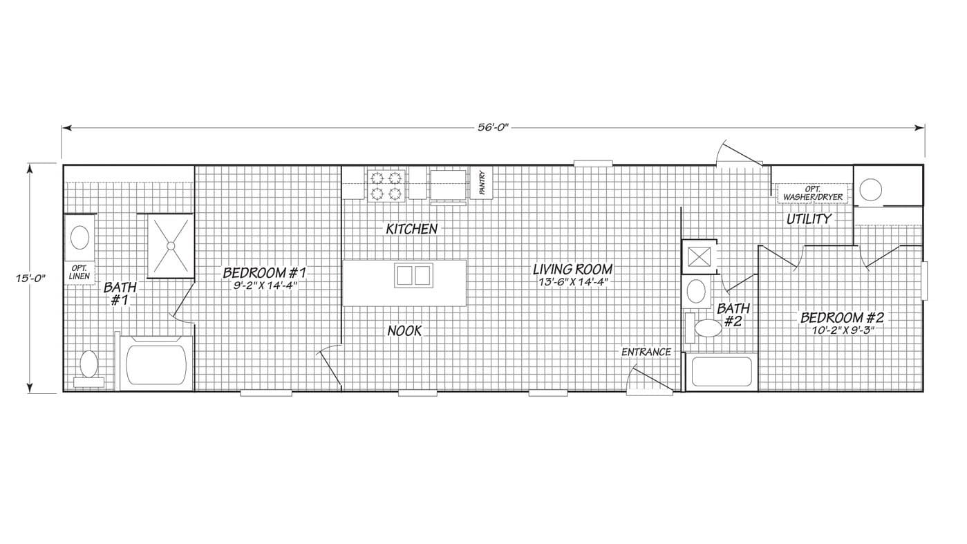 Augusta 16562A — floor plan