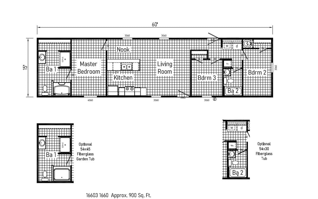 Phoenix 16603A — floor plan