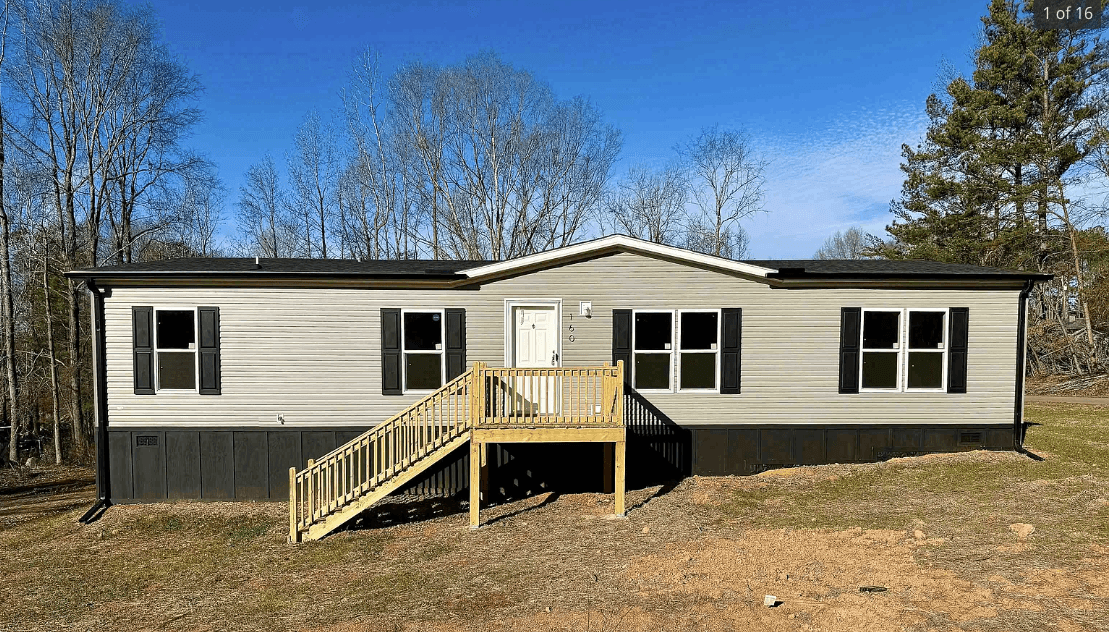 160 bernice dr, moore, sc 29369 (land & home) hero, elevation, and exterior home features