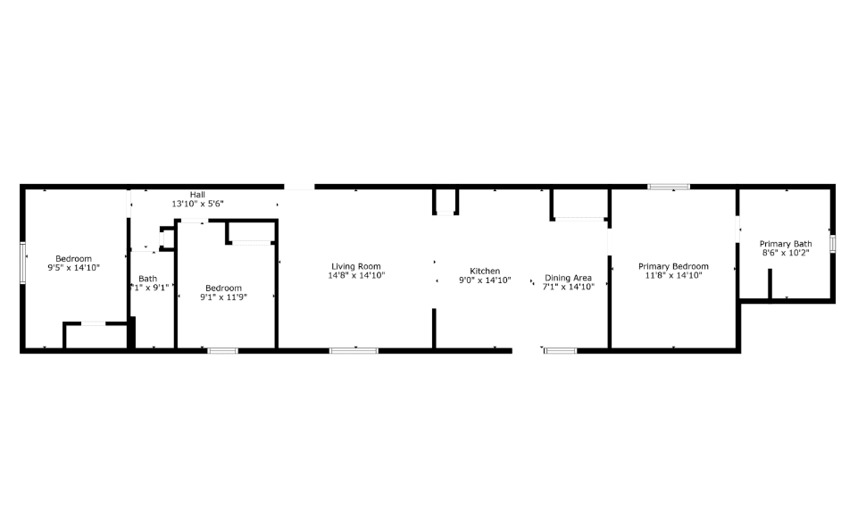 118 sulphur springs rd. chesnee, sc 29323 floor plan home features