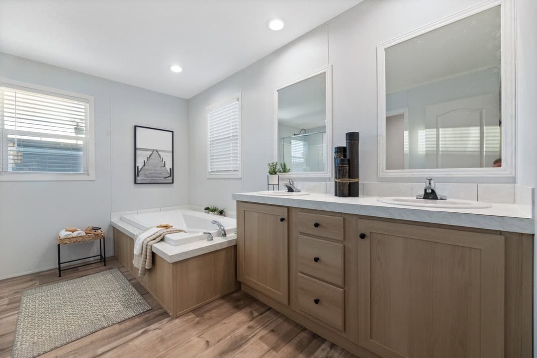 The perry 28764c bathroom home features