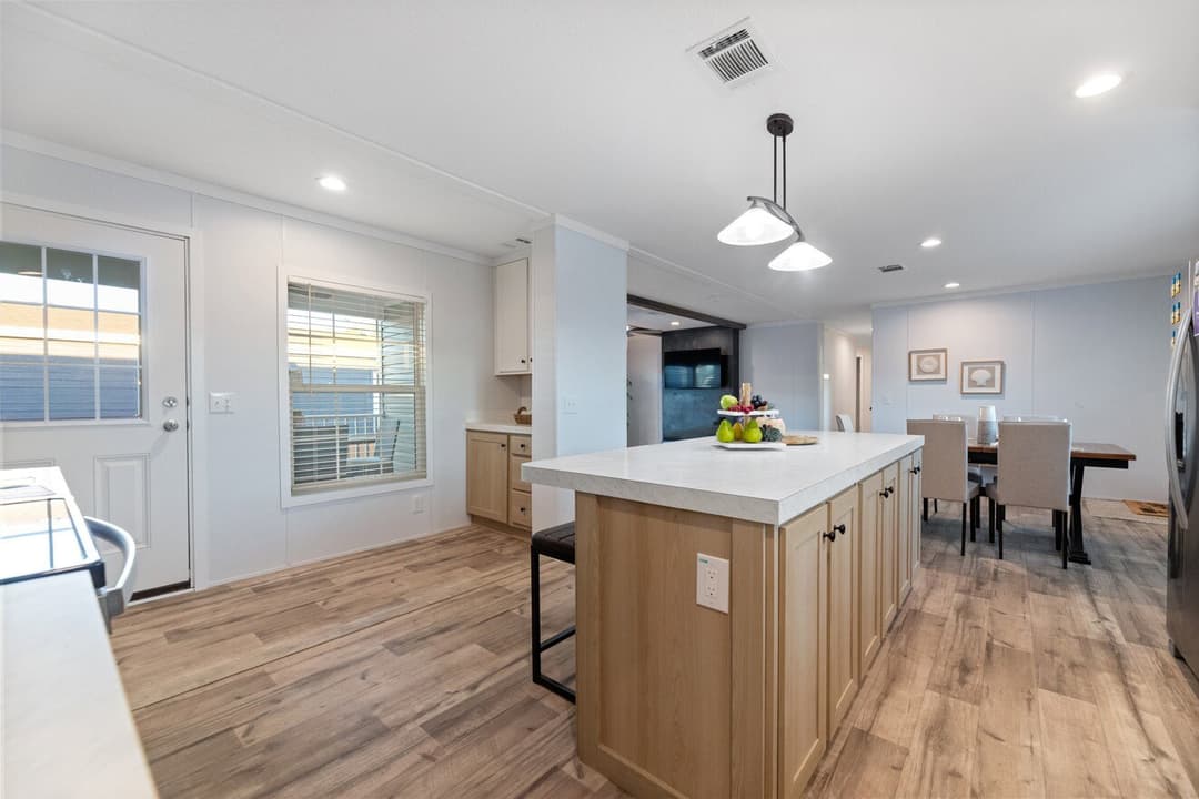 The perry 28764c kitchen home features