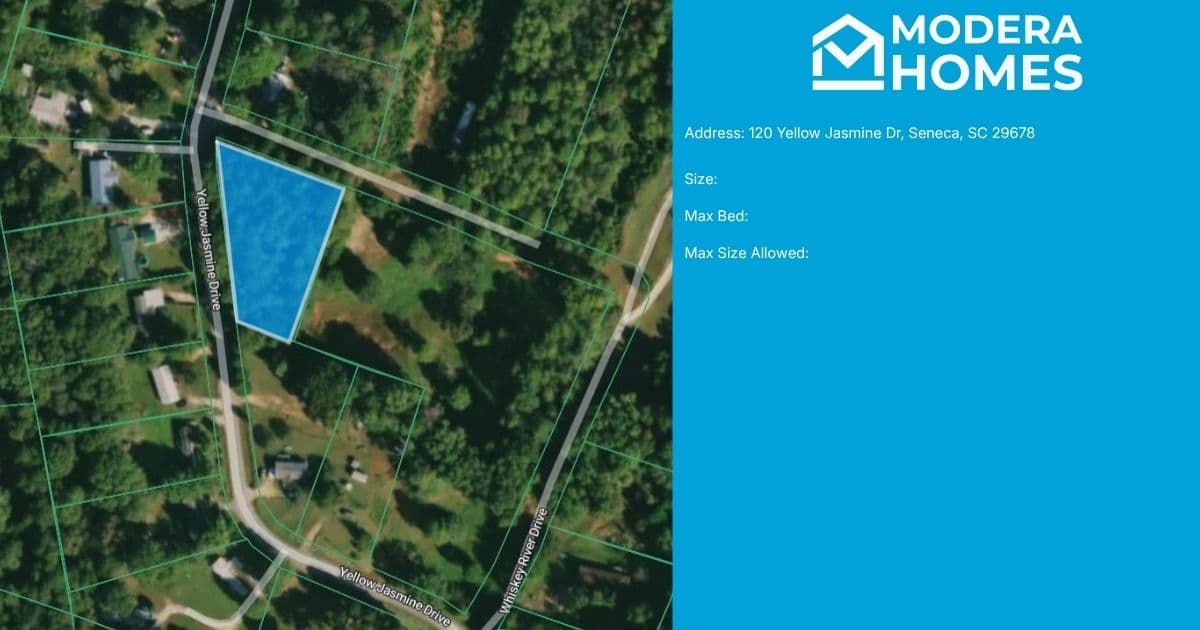 120 yellow jasmine dr, seneca, sc 29678 - (land only) floor plan home features