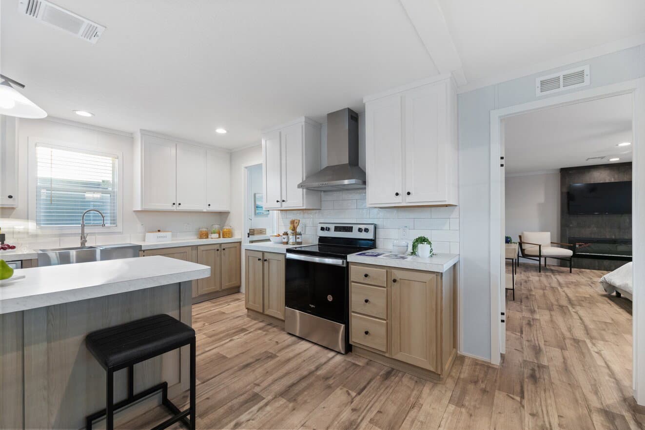 The perry 28764c kitchen home features